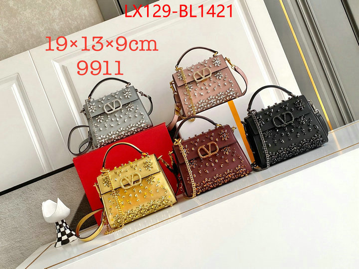 Valentino Bags(4A)-Crossbody- replica aaaaa designer ID: BL1421 $: 129USD,