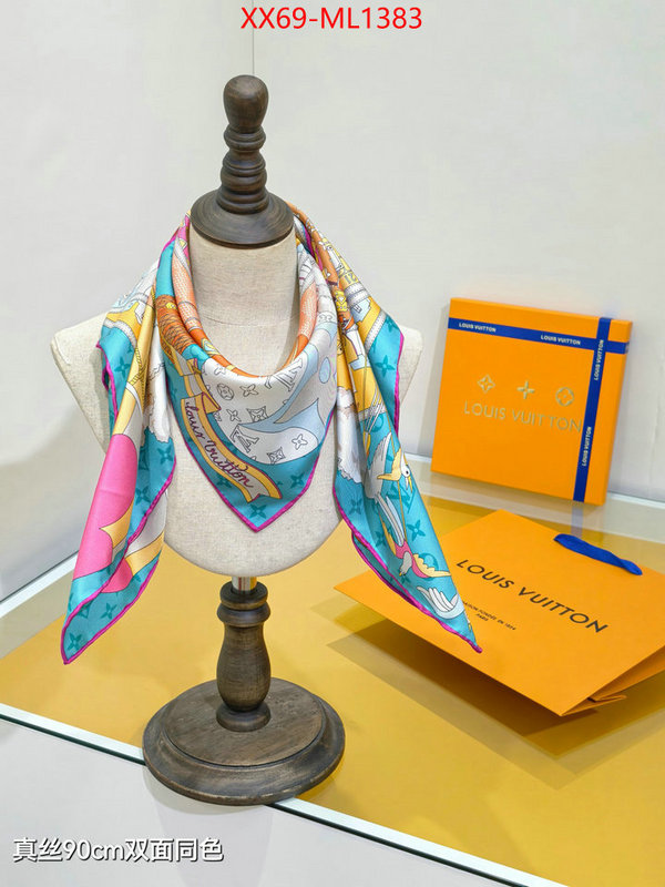 Scarf-LV brand designer replica ID: ML1383 $: 69USD