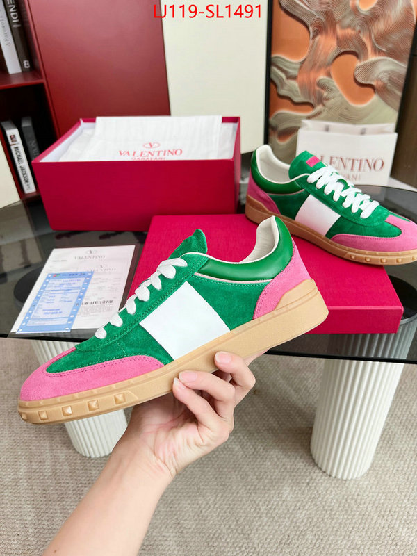 Men Shoes-Valentino high quality replica designer ID: SL1491 $: 129USD