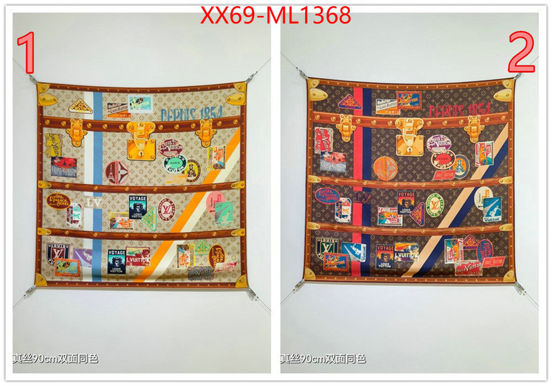 Scarf-LV 2024 replica wholesale cheap sales online ID: ML1368 $: 69USD