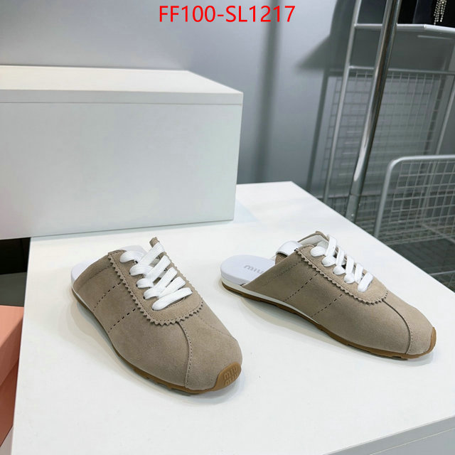Women Shoes-Miu Miu designer 1:1 replica ID: SL1217 $: 100USD