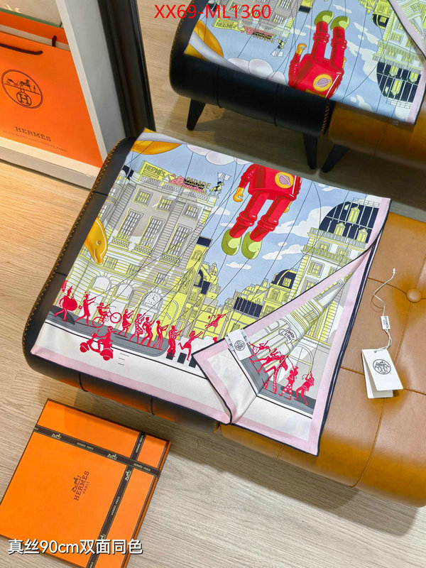 Scarf-Hermes online from china designer ID: ML1360 $: 69USD
