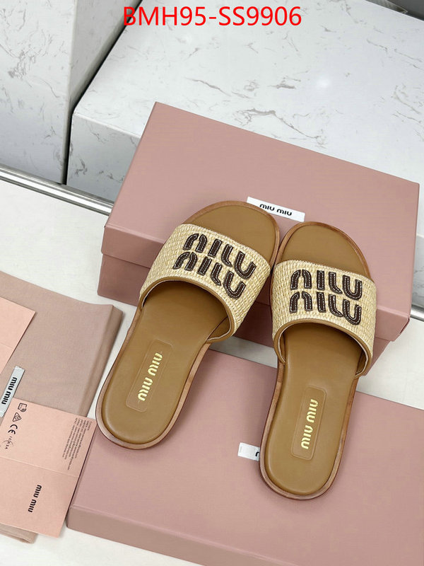 Women Shoes-Miu Miu luxury 7 star replica ID: SS9906 $: 95USD