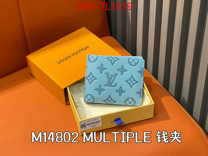 LV Bags(TOP)-Wallet new designer replica ID: TL1819 $: 65USD,