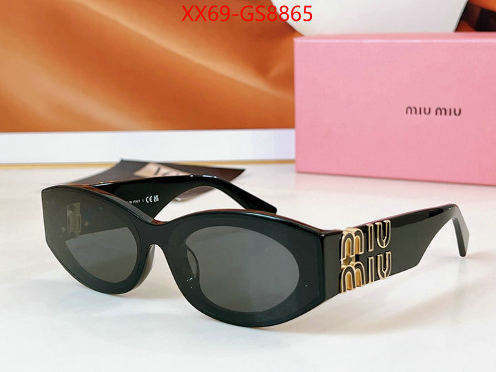 Glasses-Miu Miu fake high quality ID: GS8865 $: 69USD
