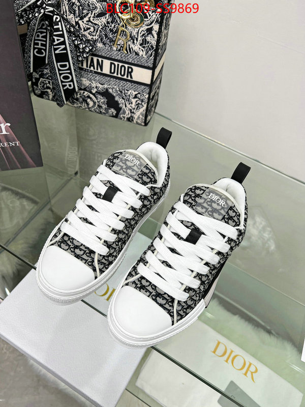 Men shoes-Dior luxury 7 star replica ID: SS9869 $: 105USD
