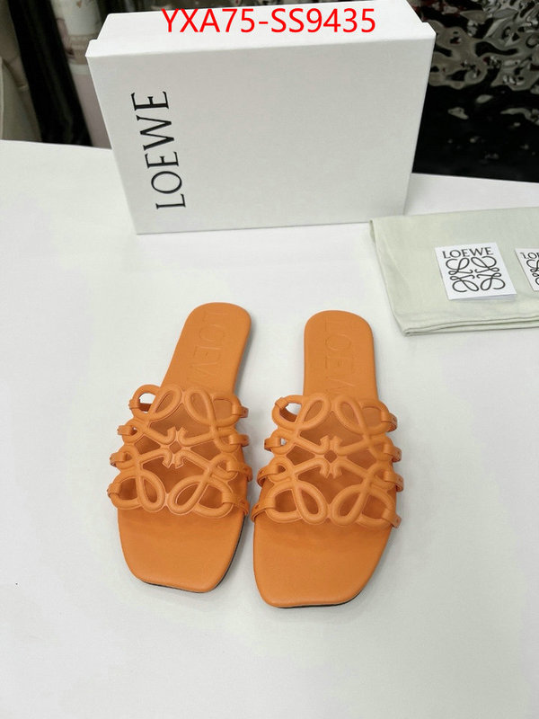 Women Shoes-Loewe high quality replica ID: SS9435 $: 75USD
