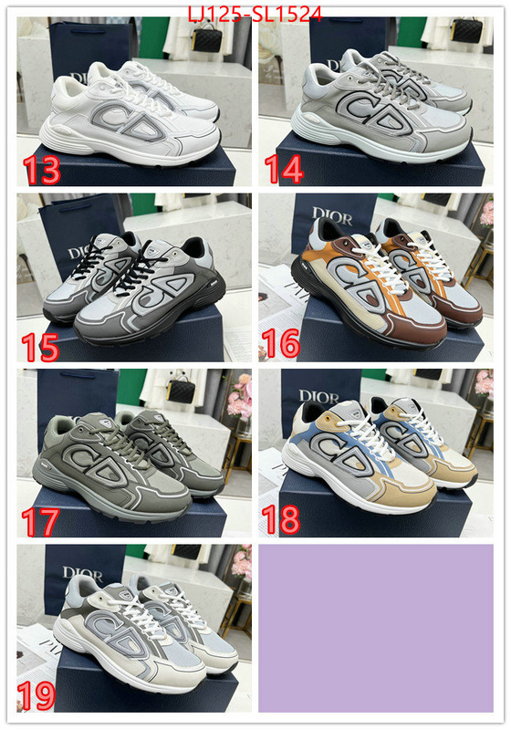 Men shoes-Dior where to buy high quality ID: SL1524 $: 125USD