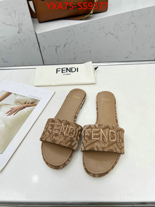 Women Shoes-Fendi where to buy replicas ID: SS9377 $: 75USD