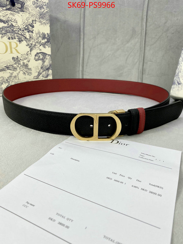 Belts-Dior replica 1:1 high quality ID: PS9966 $: 69USD