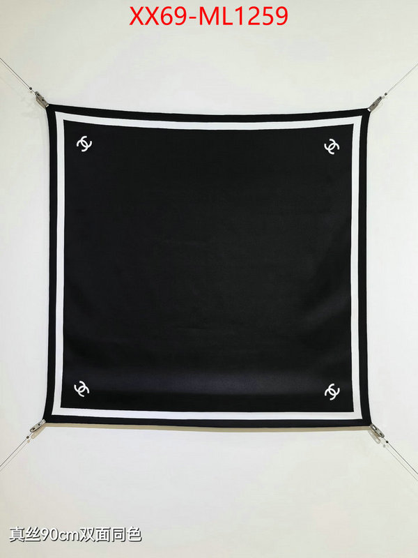 Scarf-Chanel shop cheap high quality 1:1 replica ID: ML1259 $: 69USD