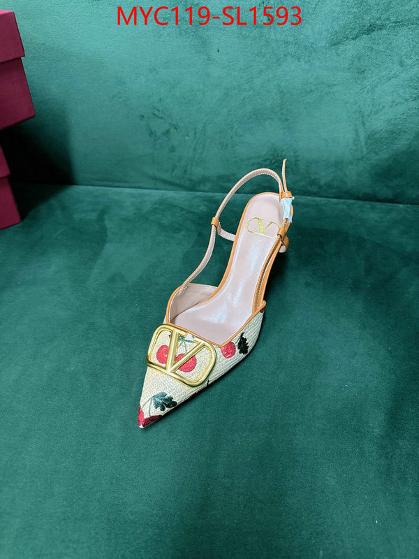 Women Shoes-Valentino designer fake ID: SL1593 $: 119USD
