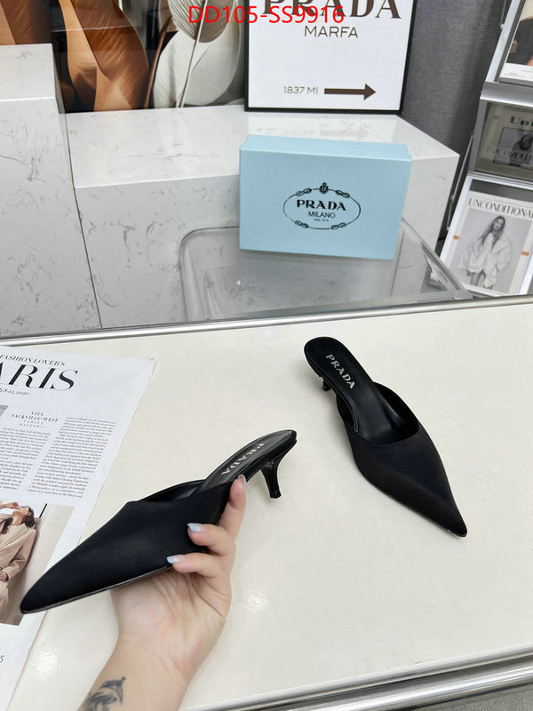 Women Shoes-Prada best fake ID: SS9916 $: 105USD