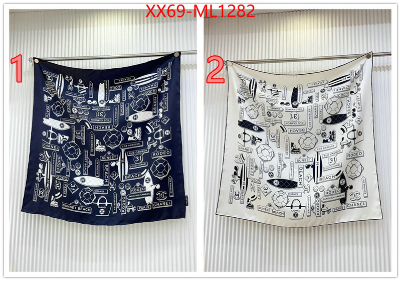 Scarf-Chanel fake ID: ML1282 $: 69USD