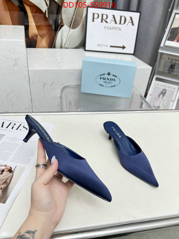 Women Shoes-Prada best fake ID: SS9916 $: 105USD