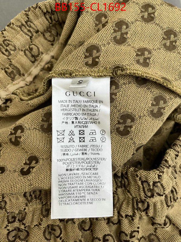 Clothing-Gucci from china ID: CL1692 $: 155USD