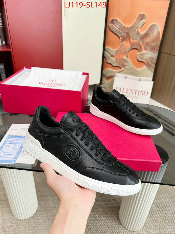 Men Shoes-Valentino high quality replica designer ID: SL1491 $: 129USD