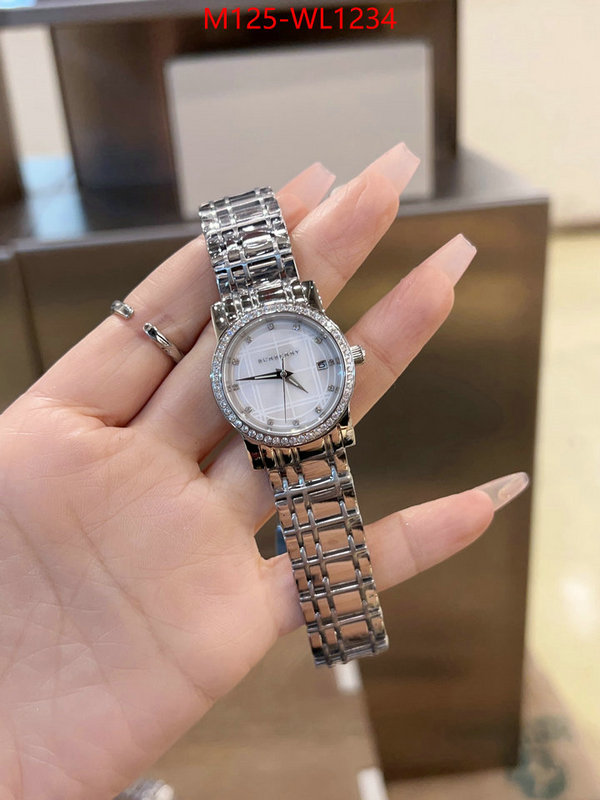 Watch(4A)-Burberry aaaaa+ class replica ID: WL1234 $: 125USD