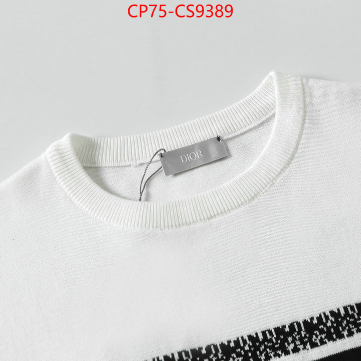 Clothing-Dior best designer replica ID: CS9389 $: 75USD