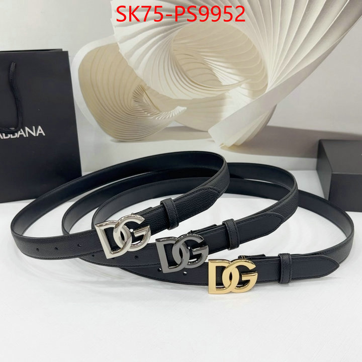 Belts-DG replcia cheap ID: PS9952 $: 75USD