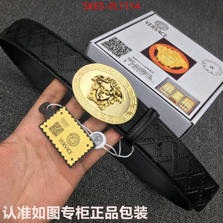 Belts-Versace highest quality replica ID: PL1114 $: 65USD