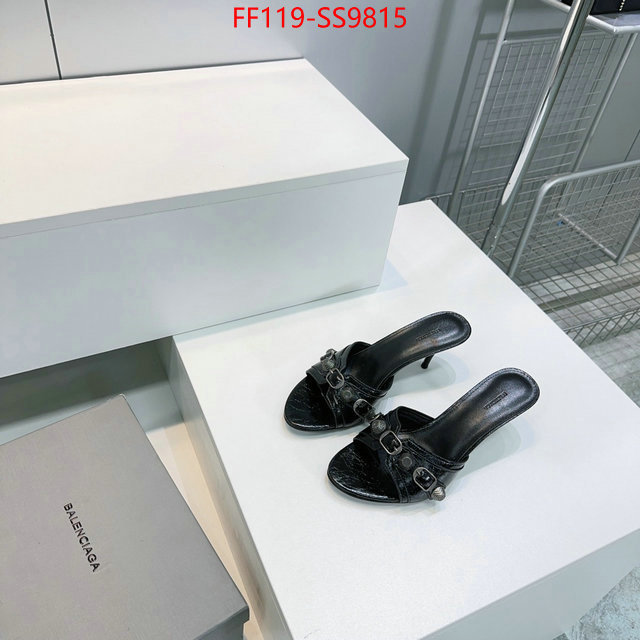 Women Shoes-Balenciaga fake aaaaa ID: SS9815 $: 119USD