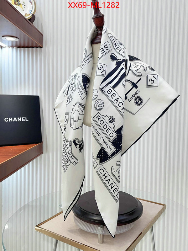 Scarf-Chanel fake ID: ML1282 $: 69USD