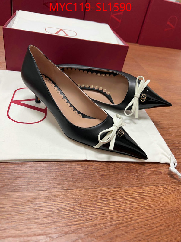 Women Shoes-Valentino the highest quality fake ID: SL1590 $: 119USD