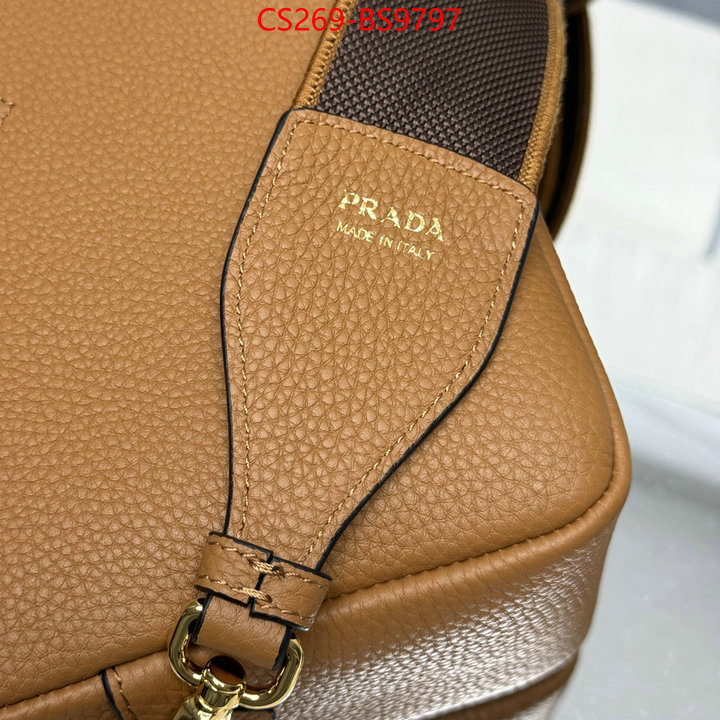 Prada Bags(TOP)-Crossbody- what is a counter quality ID: BS9797 $: 269USD,
