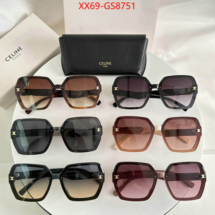 Glasses-CELINE what best designer replicas ID: GS8751 $: 69USD