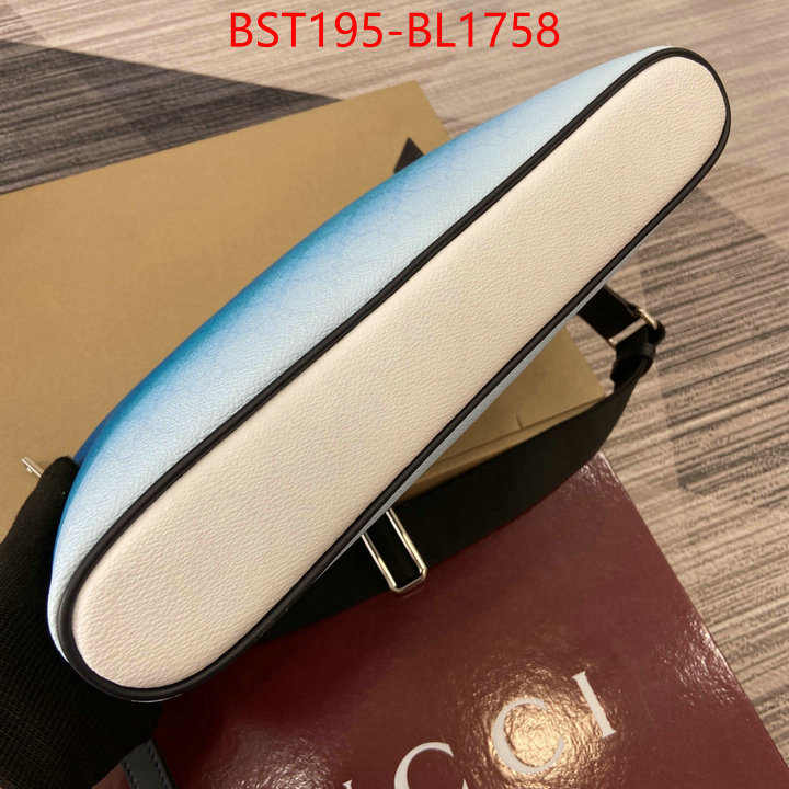 Gucci Bags(TOP)-Crossbody- we provide top cheap aaaaa ID: BL1758 $: 195USD,