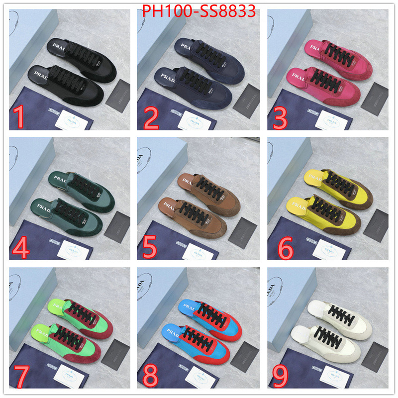 Women Shoes-Prada high quality designer ID: SS8833 $: 100USD
