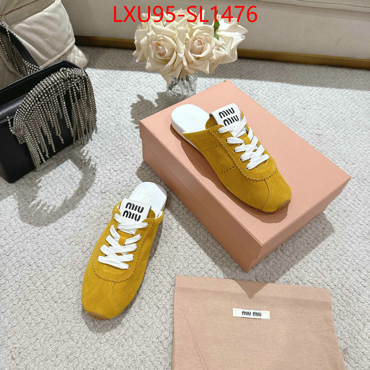 Women Shoes-Miu Miu 2024 aaaaa replica customize ID: SL1476 $: 95USD