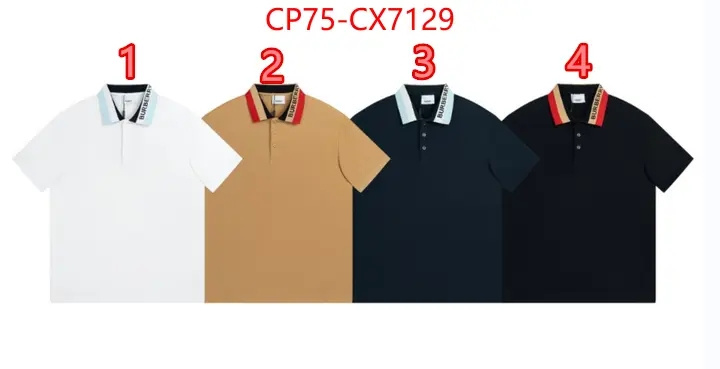 Clothing-Burberry how to buy replcia ID: CX7129 $: 75USD