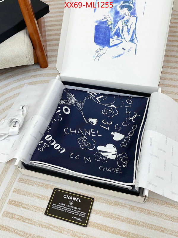 Scarf-Chanel styles & where to buy ID: ML1255 $: 69USD