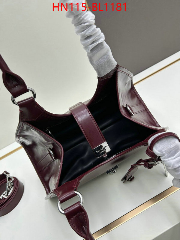 Prada Bags(4A)-Handbag- 2024 replica ID: BL1181 $: 115USD,