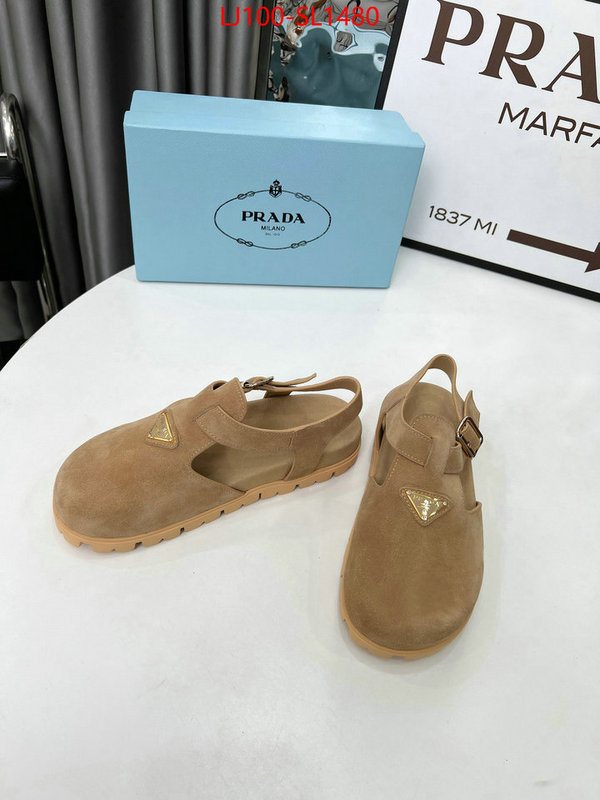 Women Shoes-Prada luxury fake ID: SL1480 $: 100USD