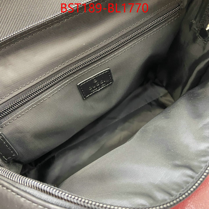 Gucci Bags(TOP)-Crossbody- buy top high quality replica ID: BL1770 $: 189USD,