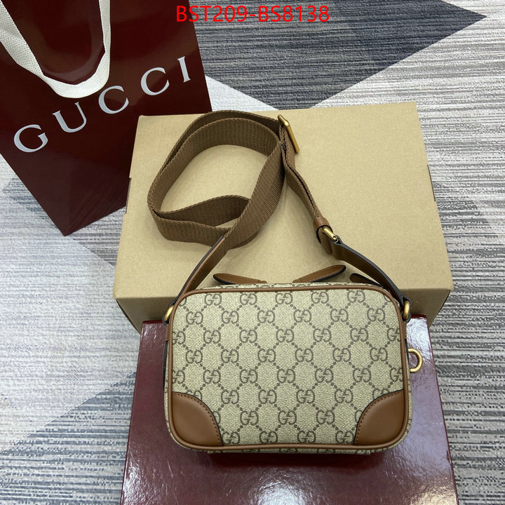 Gucci Bags(TOP)-Crossbody- 1:1 clone ID: BS8138 $: 209USD,