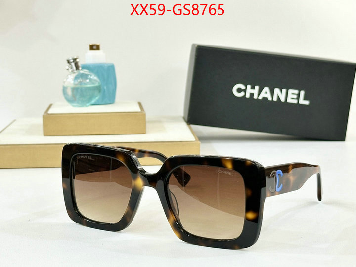 Glasses-Chanel 1:1 replica wholesale ID: GS8765 $: 59USD