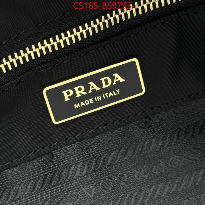 Prada Bags(TOP)-Handbag- replica us ID: BS9795 $: 185USD,