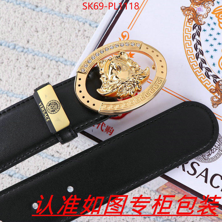 Belts-Versace luxury cheap ID: PL1118 $: 69USD