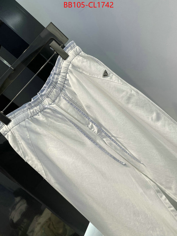 Clothing-Prada wholesale 2024 replica ID: CL1742 $: 105USD