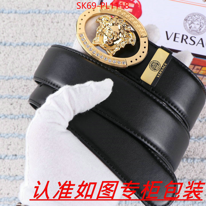 Belts-Versace luxury cheap ID: PL1118 $: 69USD