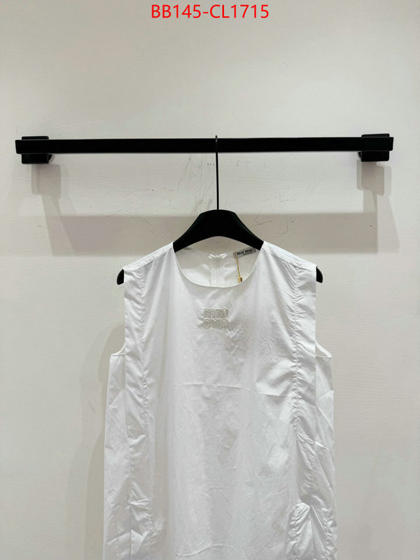 Clothing-MIU MIU buy the best replica ID: CL1715 $: 145USD