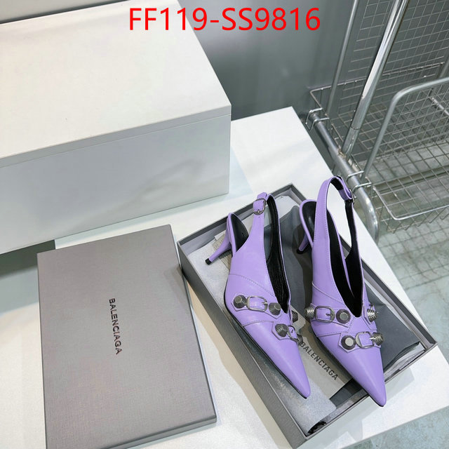 Women Shoes-Balenciaga top quality designer replica ID: SS9816 $: 119USD