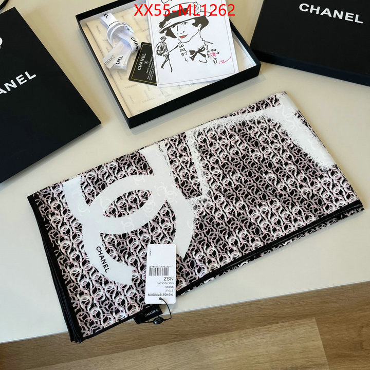 Scarf-Chanel fake cheap best online ID: ML1262 $: 55USD
