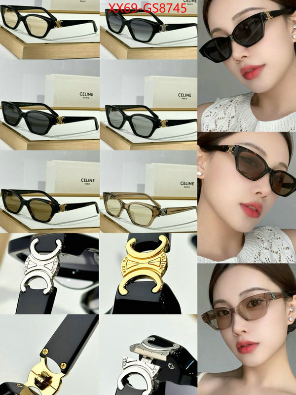 Glasses-CELINE replica us ID: GS8745 $: 69USD