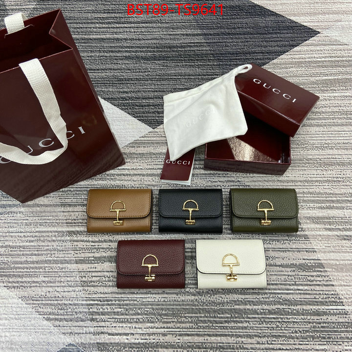 Gucci Bags(TOP)-Wallet- replica shop ID: TS9641 $: 89USD,