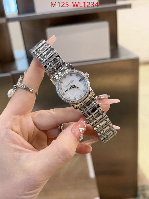 Watch(4A)-Burberry aaaaa+ class replica ID: WL1234 $: 125USD